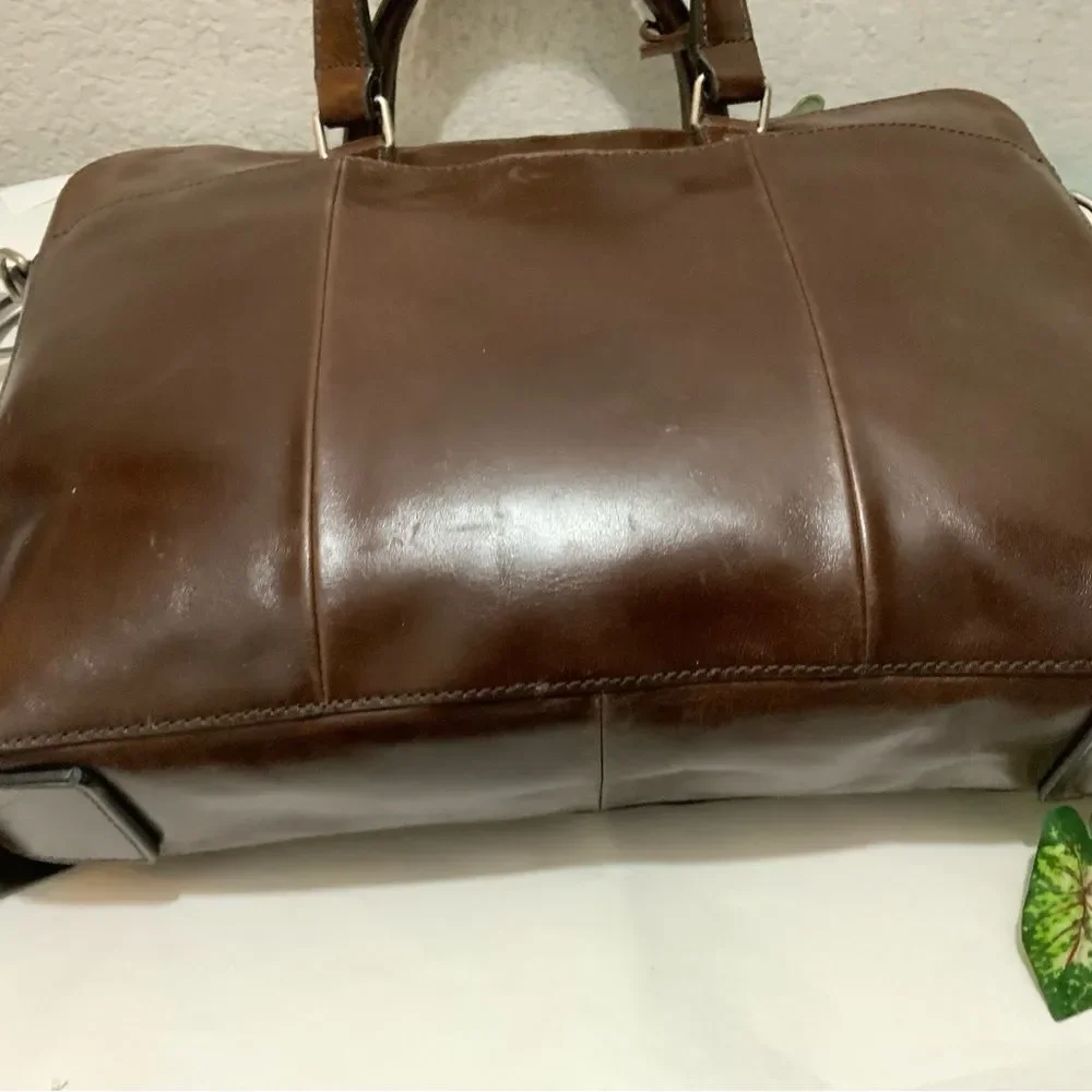 NWT Fossil Defender Eco Leather Brief Bag